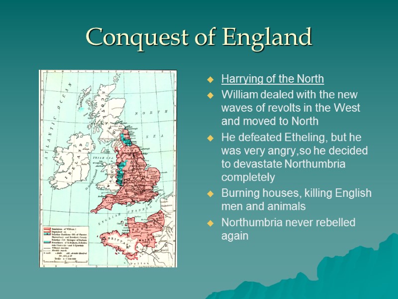 Conquest of England Harrying of the North William dealed with the new waves of